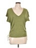 Max Studio Green Short Sleeve T-Shirt Size L - photo 1