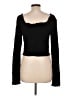 ASOS Black Long Sleeve Top Size 12 - photo 2