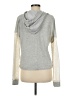 Eyeshadow Color Block Gray Pullover Sweater Size M - photo 2