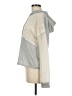 Eyeshadow Color Block Gray Pullover Sweater Size M - photo 5