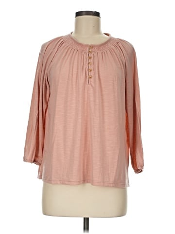 L.L.Bean 3/4 Sleeve Blouse (view 1)