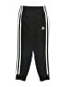 Adidas 100% Polyester Black Track Pants Size 6 - photo 1