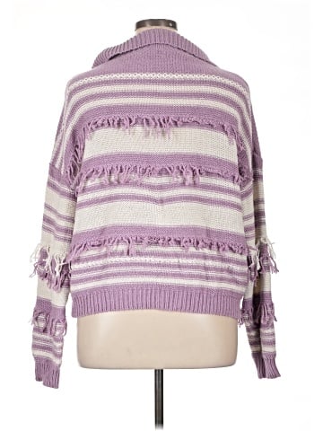 Woven Heart Pullover Sweater (view 2)