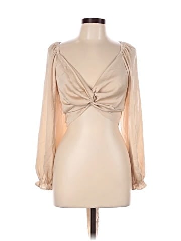 Olivaceous Long Sleeve Blouse (view 1)