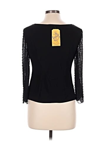 S.L. Fashions 3/4 Sleeve Top (view 2)