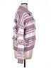 Woven Heart Purple Pullover Sweater Size XL - photo 4