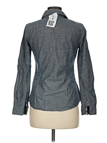 Banana Republic Factory Store Long Sleeve Button-Down Shirt (view 2)