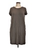 Sugar Lips Solid Gray Casual Dress Size 10 (estimated) - photo 1