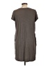 Sugar Lips Solid Gray Casual Dress Size 10 (estimated) - photo 2