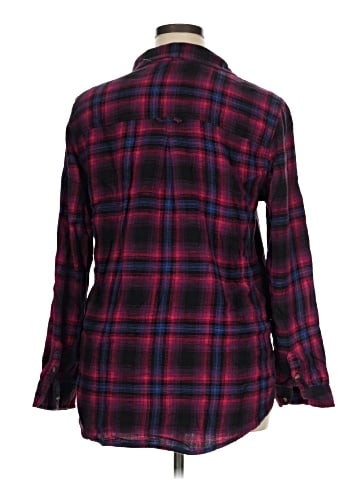 American Eagle Outfitters Long Sleeve Button-Down Shirt (view 2)