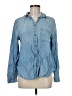 American Eagle Outfitters Blue Long Sleeve Button-Down Shirt Size M - photo 1