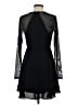 Express 100% Polyester Black Cocktail Dress Size 4 - photo 2