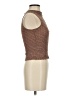Hiatus Brown Sleeveless Top Size XS - photo 4