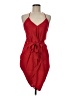 S. Line 100% Polyester Solid Red Cocktail Dress Size M - photo 1
