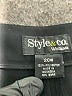 Style&Co 100% Polyester Black Dress Pants Size 20W Plus - photo 4