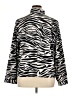 Additions by Chico's Animal Print Silver Long Sleeve Blouse Size XL (3) - photo 2