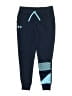 Under Armour Color Block Blue Track Pants Size L (youth) - photo 1