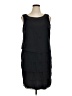 Le Bos Solid Black Cocktail Dress Size 16 - photo 1