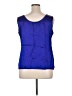 Onyx Nite Blue Sleeveless Blouse Size 1X - photo 2