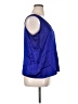 Onyx Nite Blue Sleeveless Blouse Size 1X - photo 4