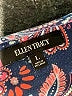 Ellen Tracy Blue 3/4 Sleeve Blouse Size L - photo 7