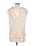 Zara Ivory Sleeveless T-Shirt Size M - photo 2