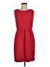 J.Crew Solid Red Casual Dress Size 6 - photo 1