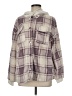 Pink Rose 100% Polyester Purple Pullover Sweater Size M - photo 1