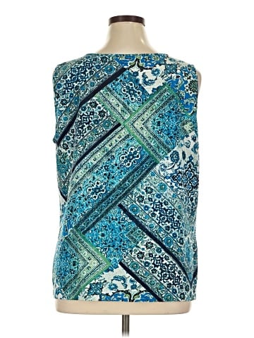 Draper's & Damon's Sleeveless Blouse (view 2)