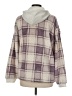 Pink Rose 100% Polyester Purple Pullover Sweater Size M - photo 2
