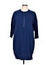 Everlane 100% Triacetate Blue Casual Dress Size 6 - photo 1
