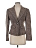 AK Anne Klein Tweed Brown Wool Blazer Size 4 - photo 1