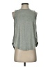 Yogalicious Gray Sleeveless T-Shirt Size XS - photo 1