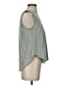 Yogalicious Gray Sleeveless T-Shirt Size XS - photo 4