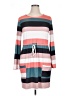 Assorted Brands Stripes Pink Casual Dress Size XL - photo 1