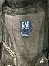 Gap 100% Cotton Black Denim Jacket Size XS - photo 6