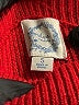 Blue Rain Red Turtleneck Sweater Size S - photo 7