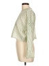 Trosman Stripes Green 3/4 Sleeve Blouse Size Lg (3) - photo 5