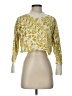 Amadi 100% Cotton Print Yellow Pullover Sweater Size XS - photo 1