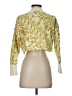Amadi 100% Cotton Print Yellow Pullover Sweater Size XS - photo 2