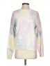 ModCloth 100% Cotton Tie-dye Pink Sweatshirt Size S - photo 1