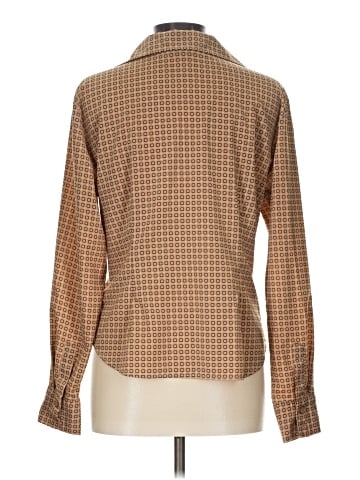 New York & Company Long Sleeve Blouse (view 2)