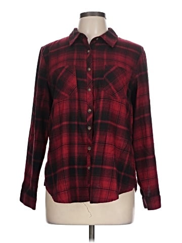 Maurices Long Sleeve Button-Down Shirt (view 1)
