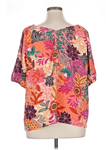 Ann Taylor LOFT Short Sleeve Blouse (view 2)