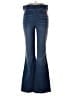 SPANX Chevron-herringbone Blue Jeans Size 1X - photo 1