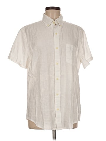 J.Crew Factory Store Short Sleeve Button-Down Shirt (view 1)