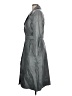 Montreal 100% Leather Gray Trenchcoat Size 13 - photo 5