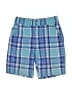 The Children's Place Plaid Blue Cargo Shorts Size 5T - photo 1