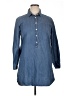 J.Crew Blue Casual Dress Size 14 - photo 1