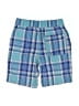 The Children's Place Plaid Blue Cargo Shorts Size 5T - photo 2
